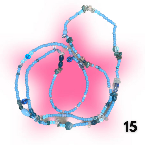 Stretchy waist beads