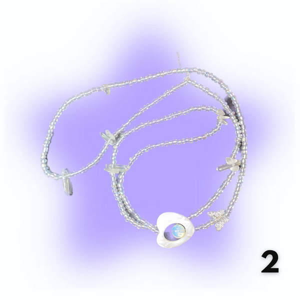 Stretchy waist beads